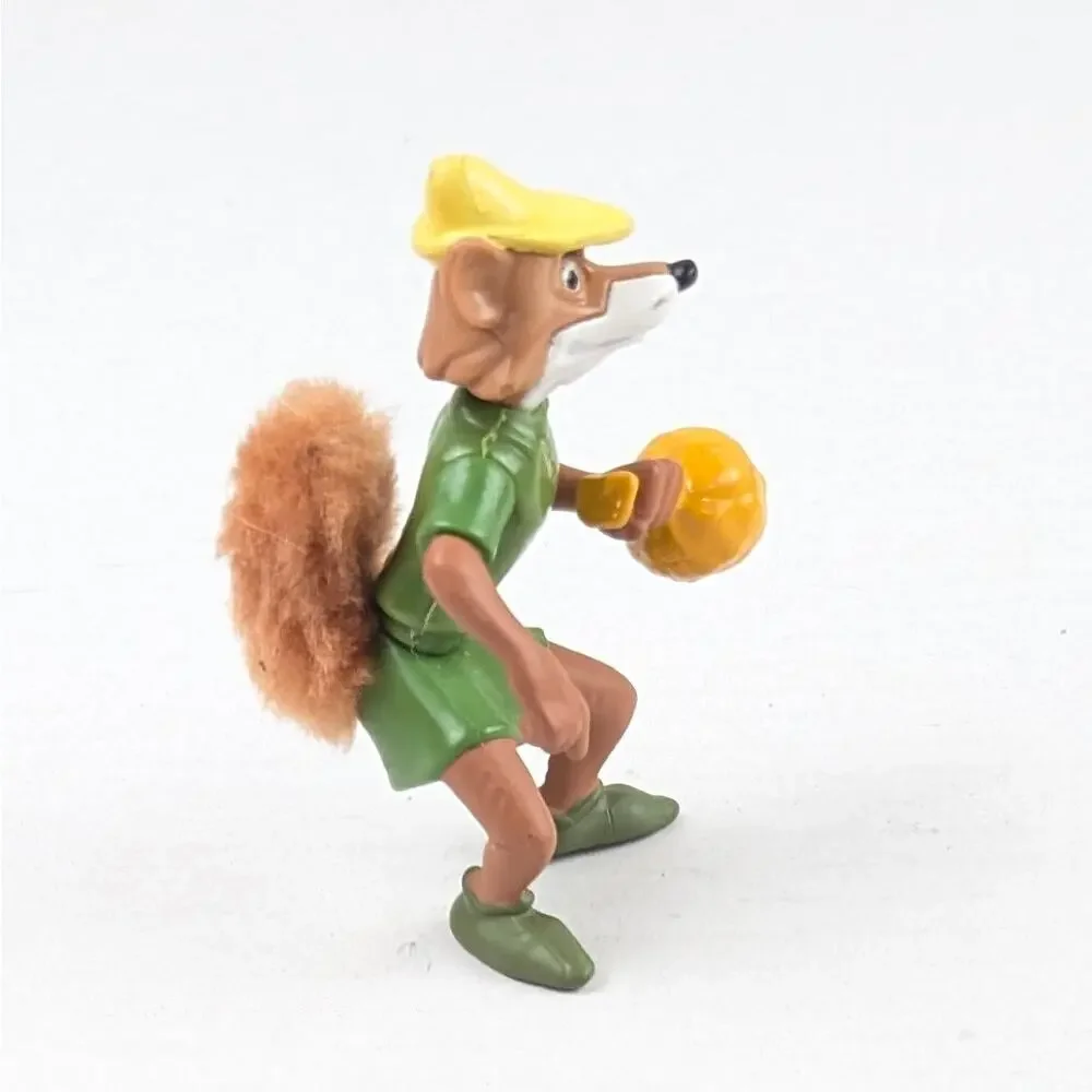 1995 McDonalds Disney Robin Hood Happy Meal Toy Figure Fuzzy Tail